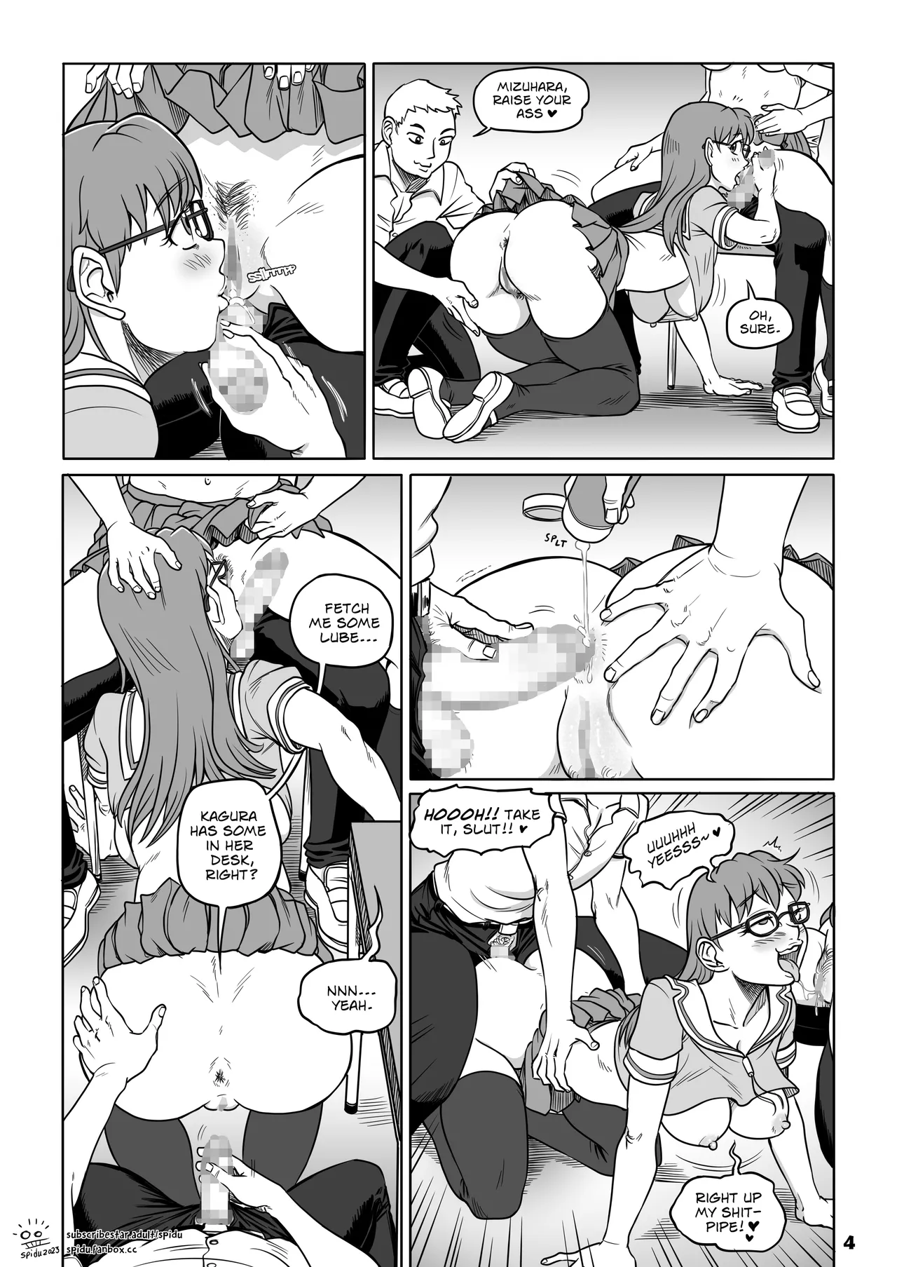 Azumanga Daionahole page 5 full