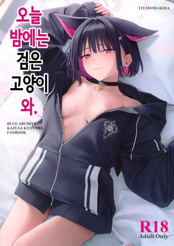 Konya wa Kuroneko to. | 오늘 밤에는 검은 고양이와. cover