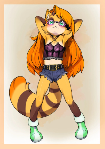 Anna the female furry cover