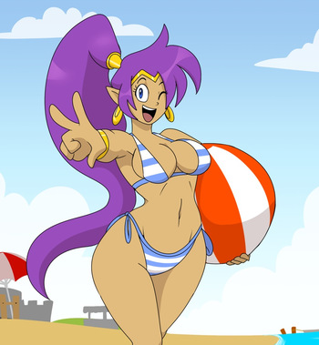 Tropical Punch - Shantae cover