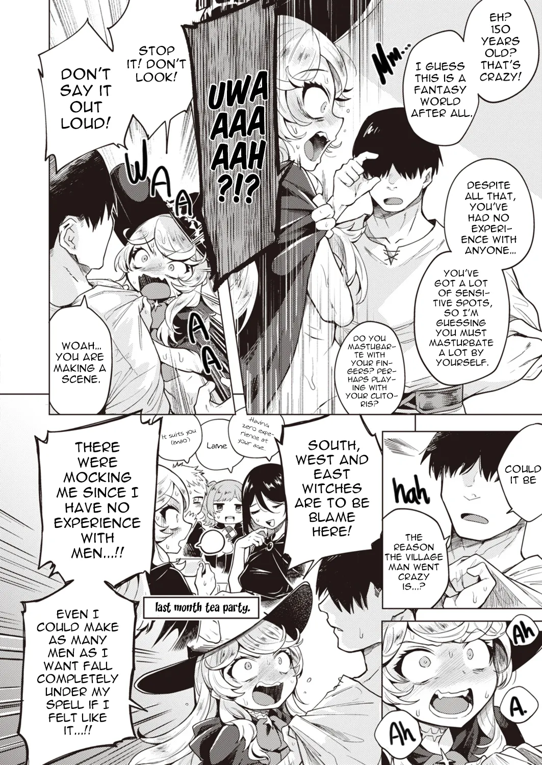 yūwaku!! jukusei sareta onna no yokubō, Kojirase Majo o Toubatsu Seyo! page 8 full