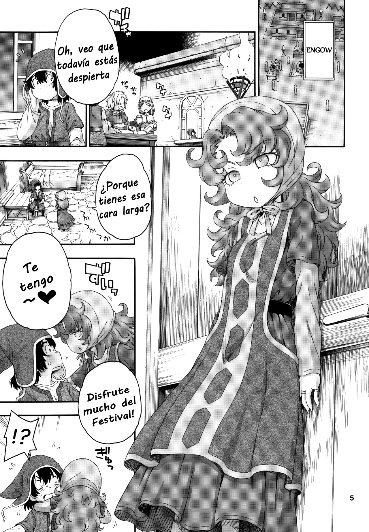 Atashi Mada Onaka ga Omoi wa page 5 full