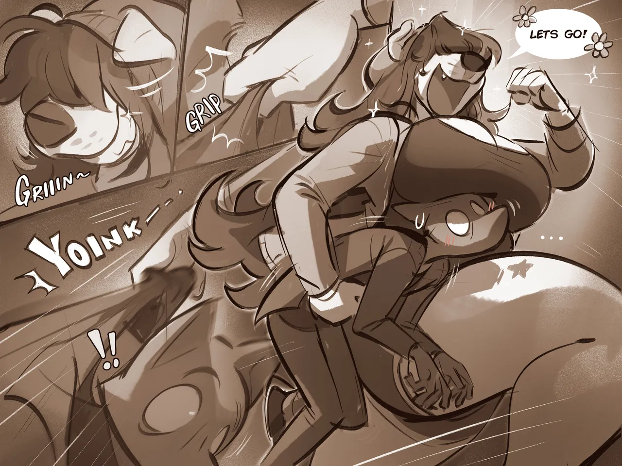 Date Night with Rowland Art Book page 6 full