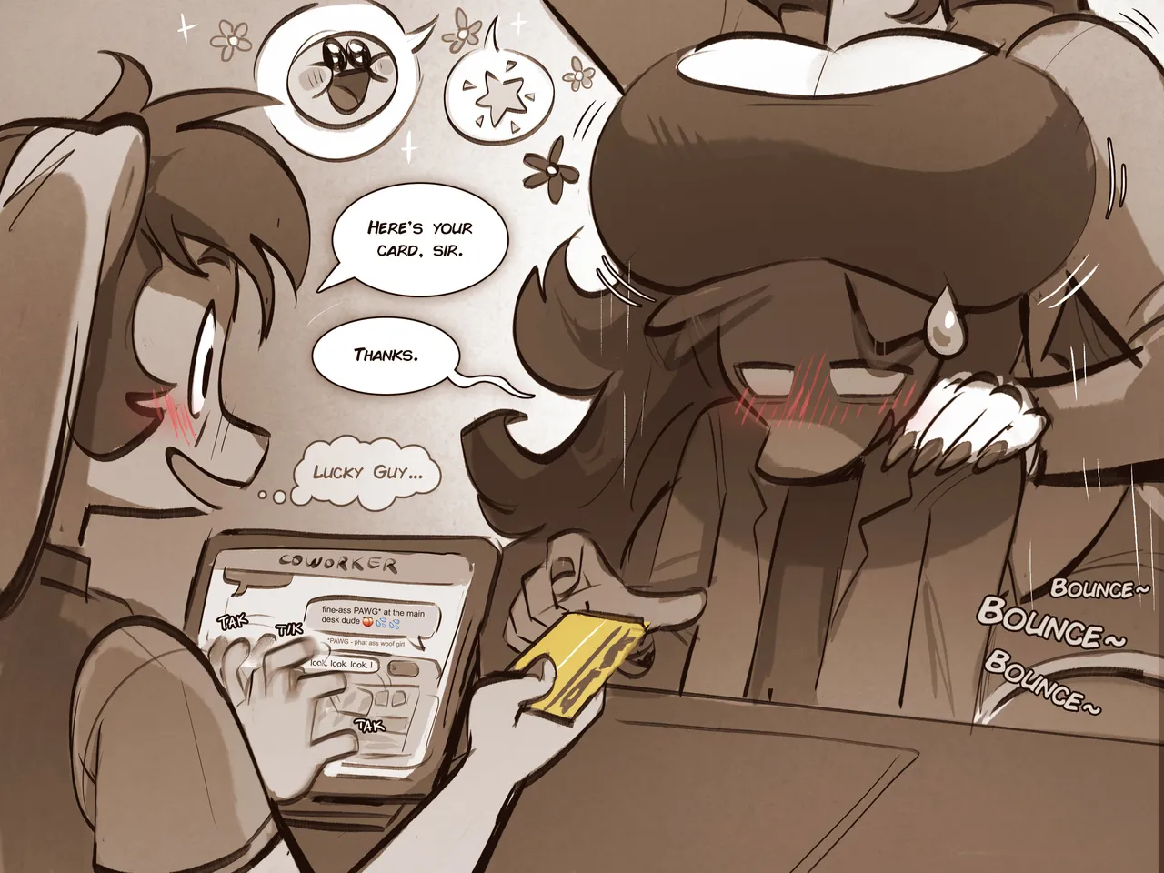 Date Night with Rowland Art Book page 8 full