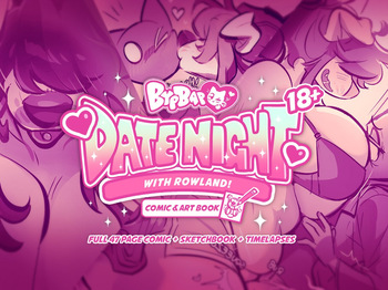 Date Night with Rowland Art Book cover