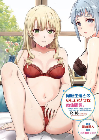 Dokyusei-tachi to no sukoshi ibitsuna nikutai kankei - A slightly distorted physical relationship with colleagues cover