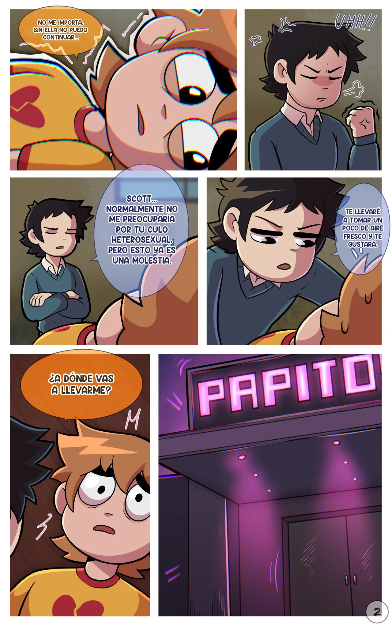 Scott Piligrim Gay Confusion page 3 full