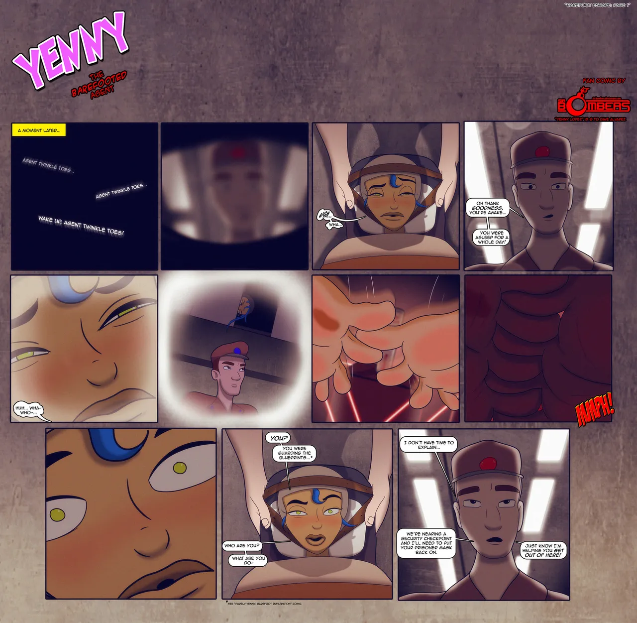 Yenny - Barefoot Escape page 1 full