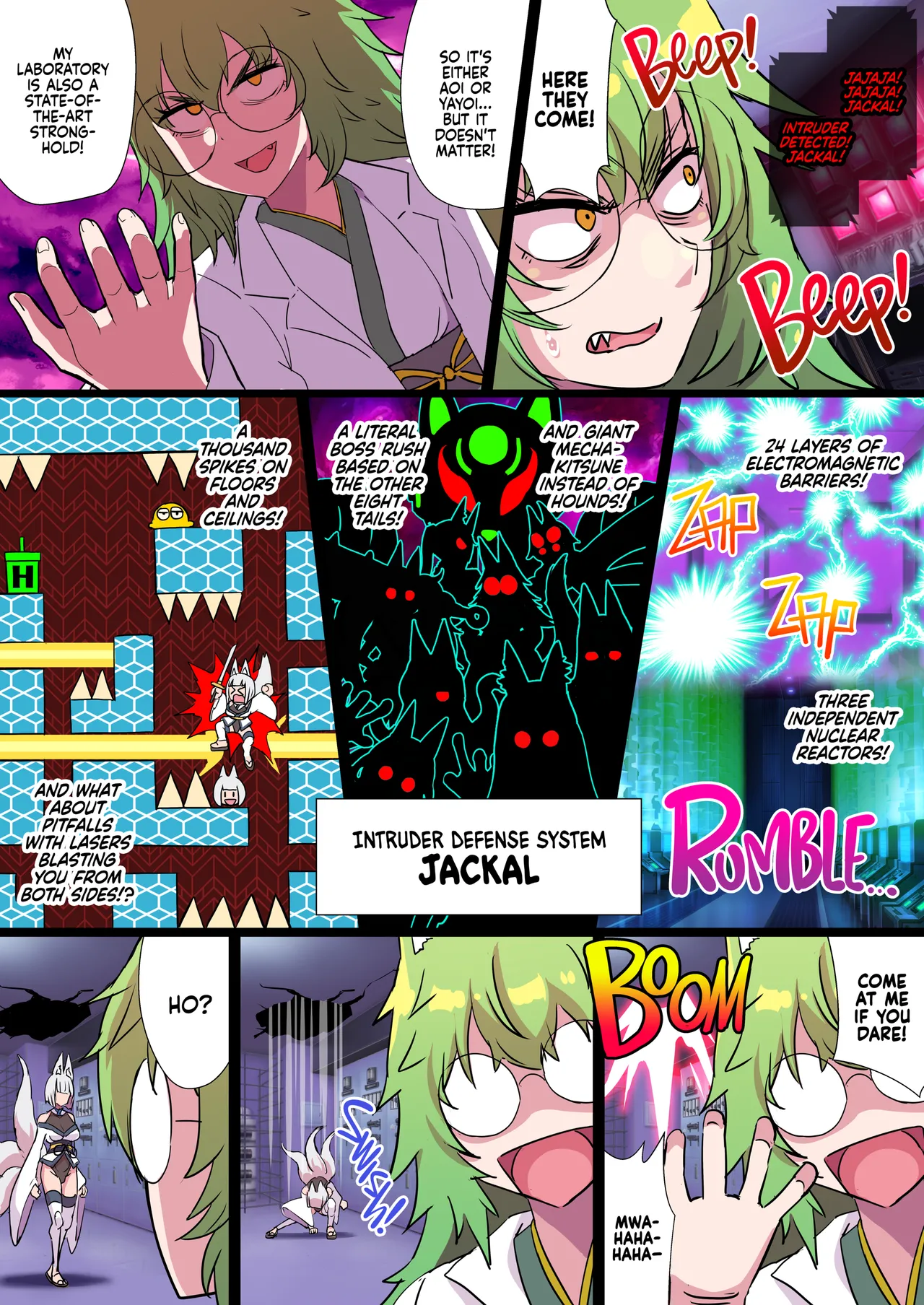 Futanari Kunoichi Nine Tails 3: Deus page 6 full