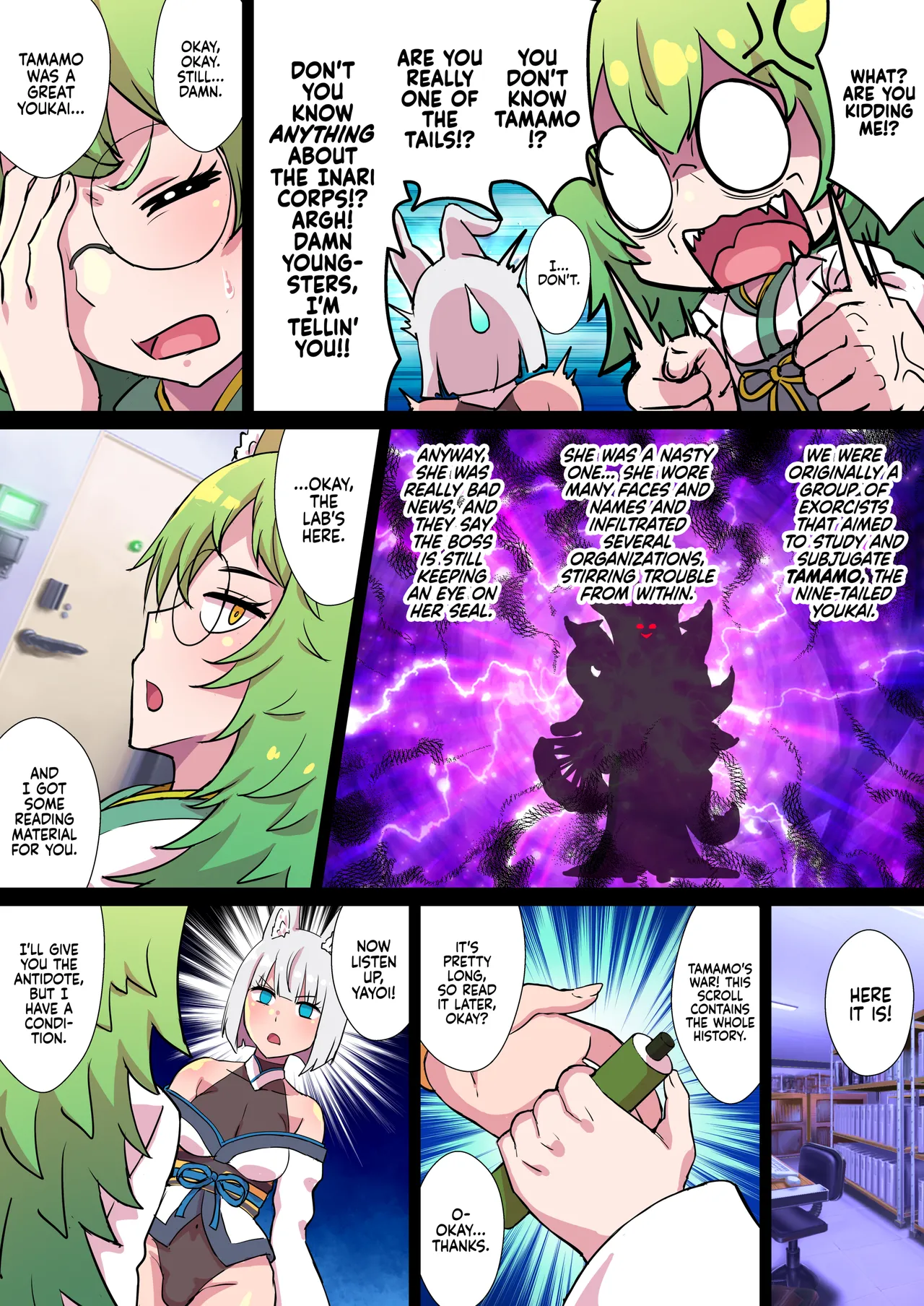 Futanari Kunoichi Nine Tails 3: Deus page 9 full