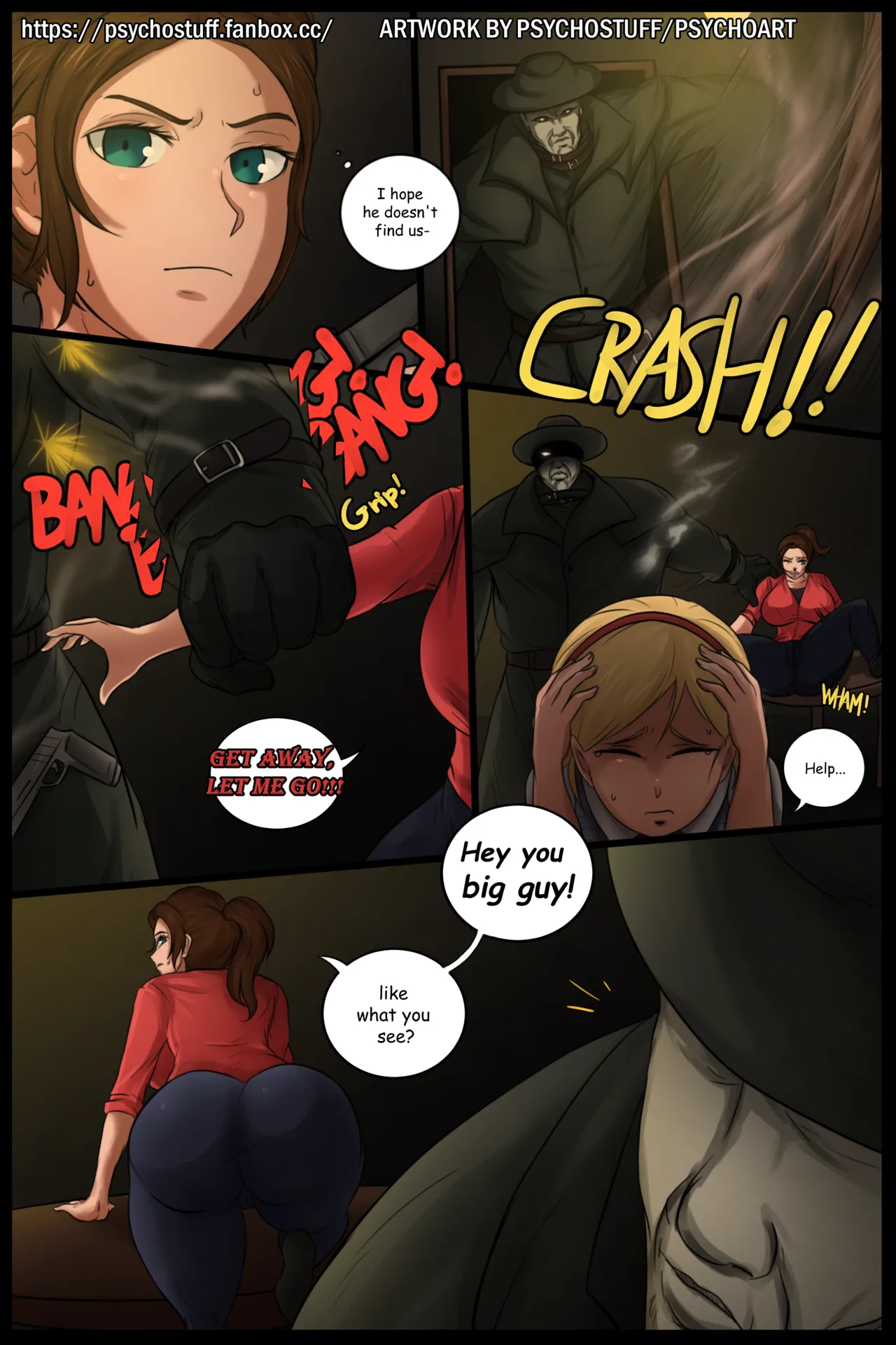Confronting Mr. X page 1 full