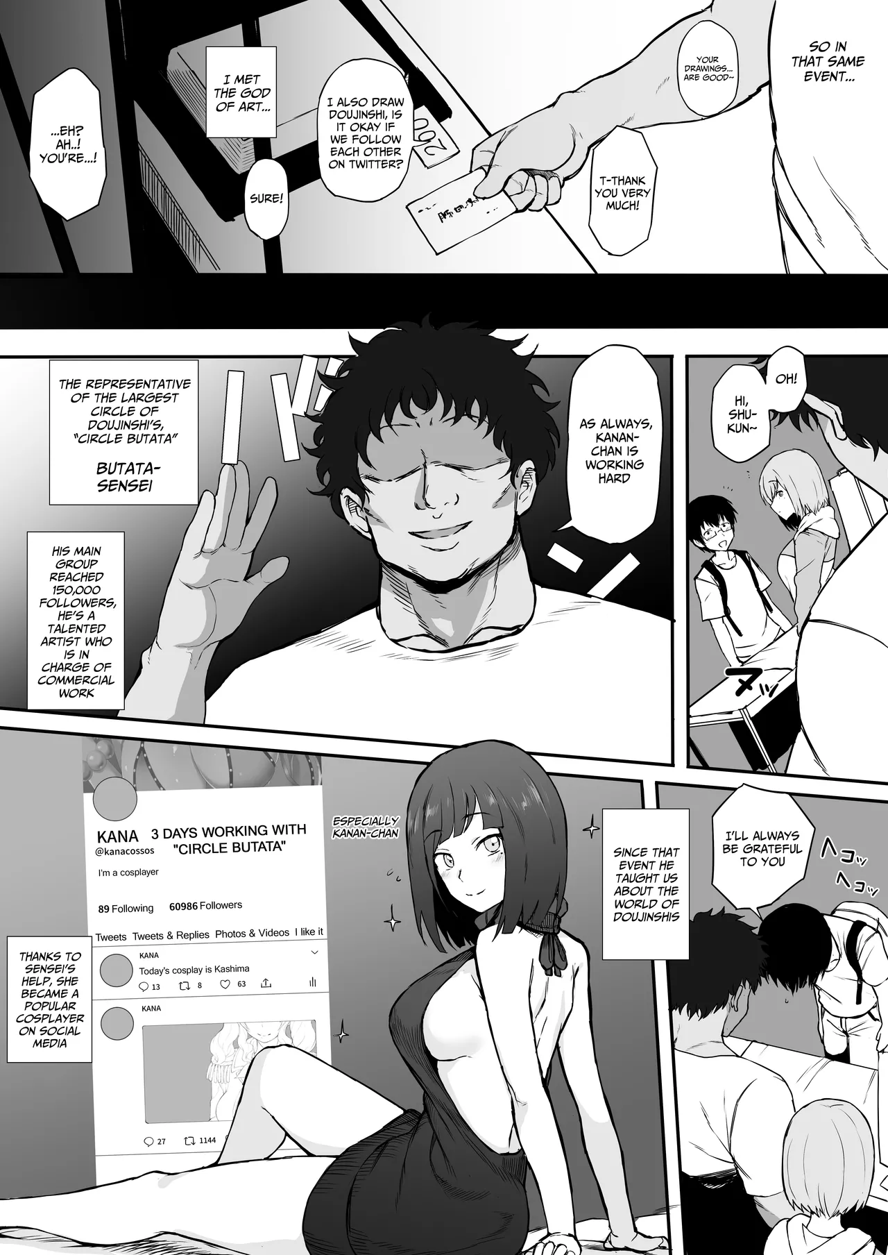 Cosplayer Kanojo NTR Manga page 7 full