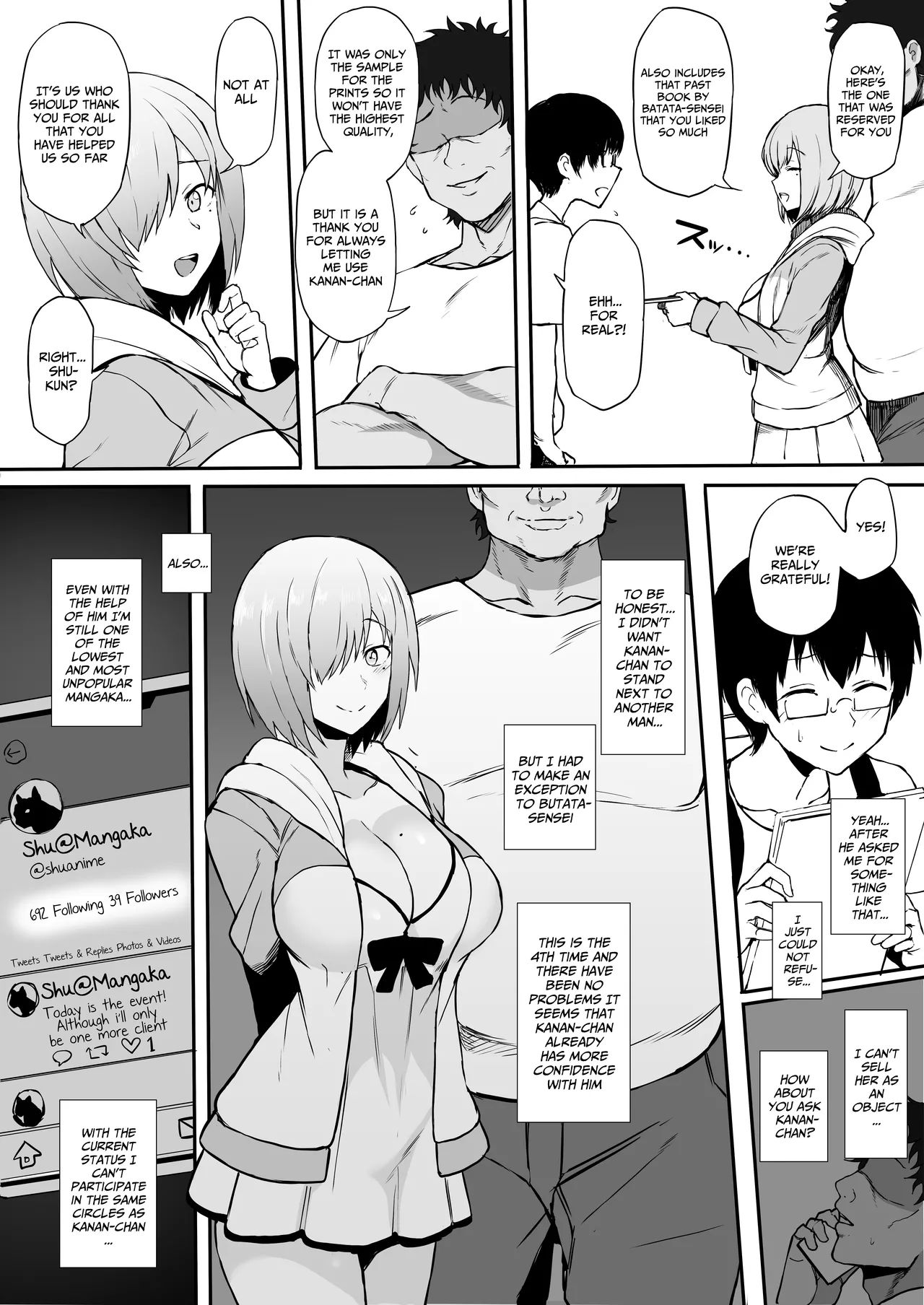 Cosplayer Kanojo NTR Manga page 8 full