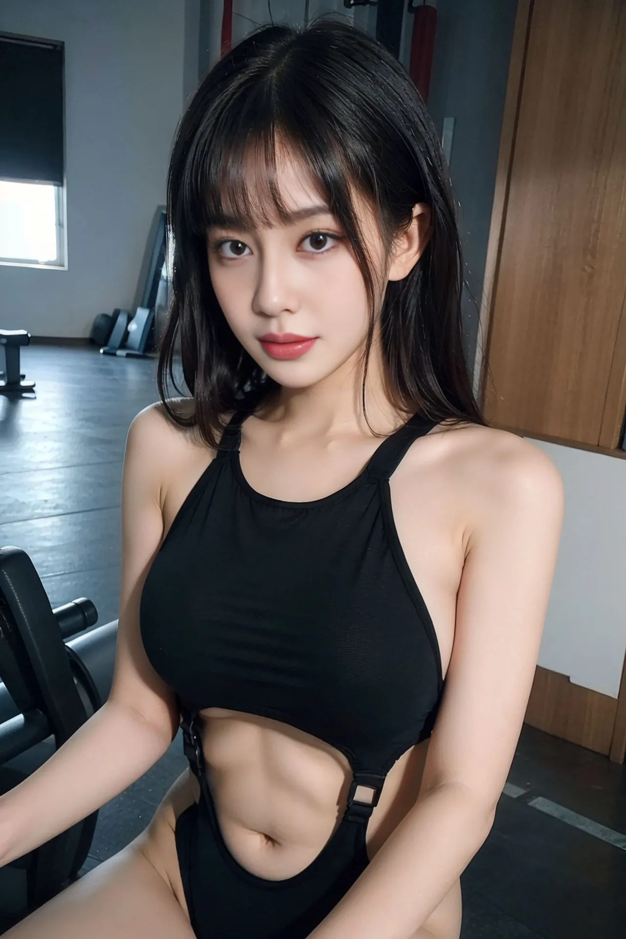 Tina first show GYM girl page 10 full