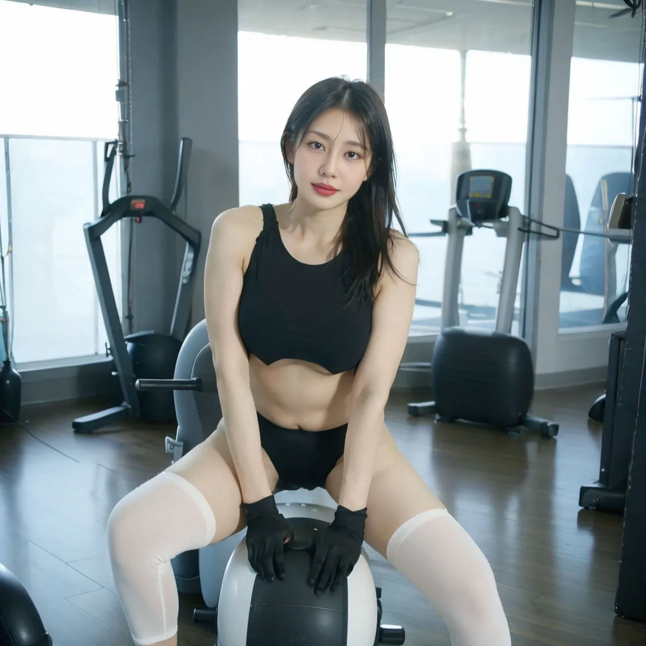 Tina first show GYM girl page 2 full