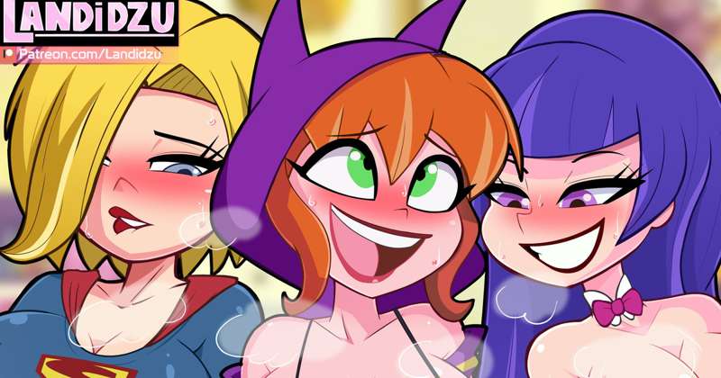 The 3 female super heroes | Landidzu page 1 full