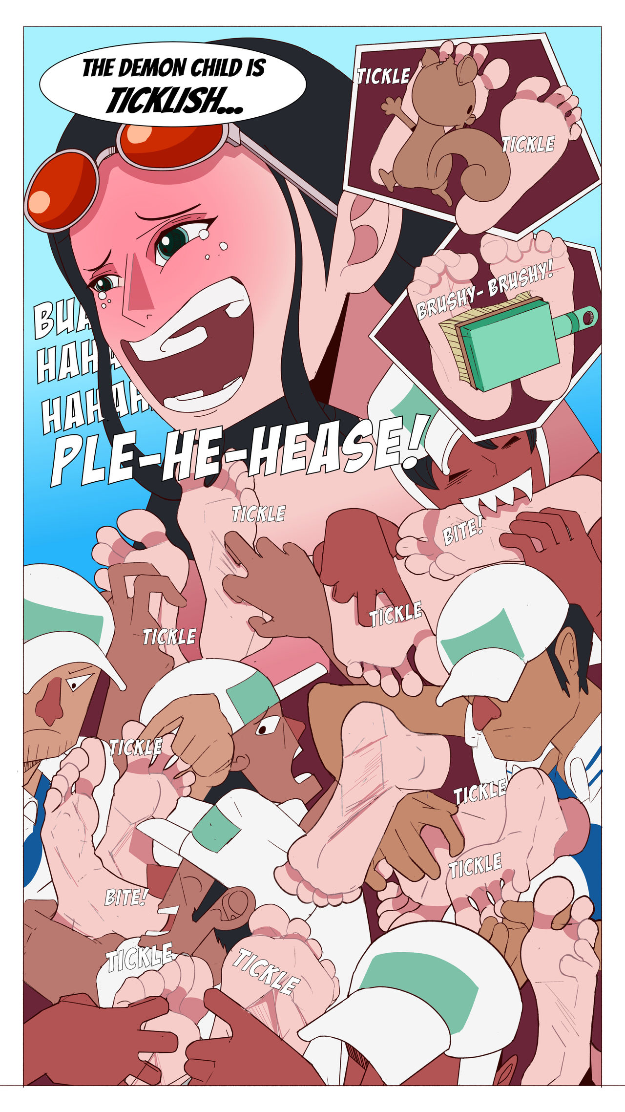 NICO ROBIN TICKLED page 3 full