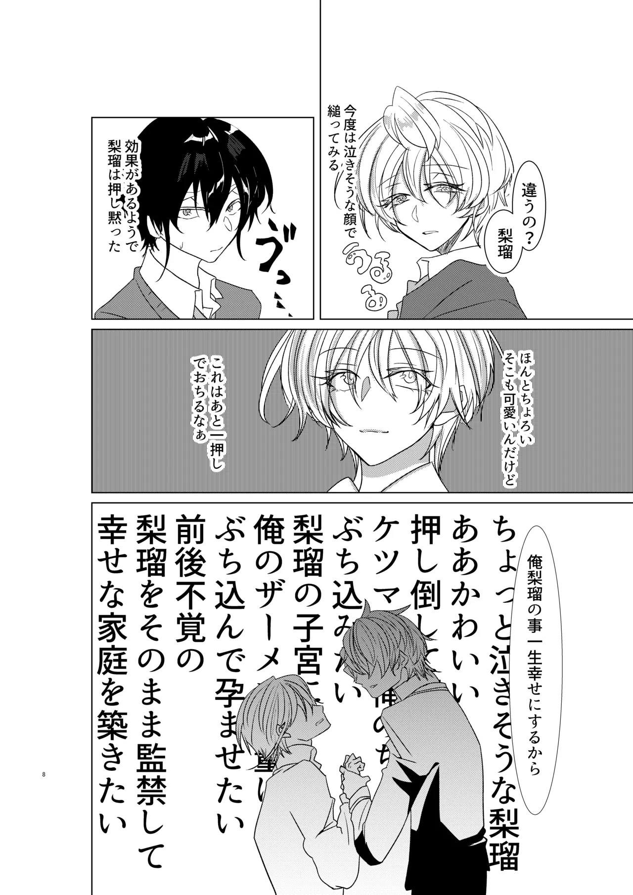 勘違い変態サイコ野郎といつの間にか付き合っていることにされていた俺がお嫁さん宣言させられる話 page 9 full