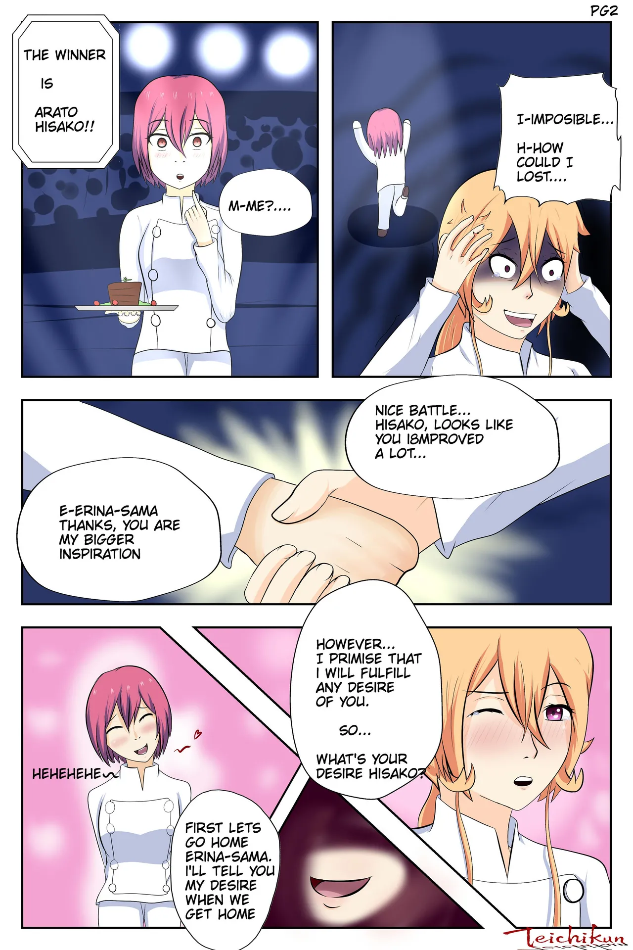 KandenRem - Shougeki no soma Tickle comic page 2 full