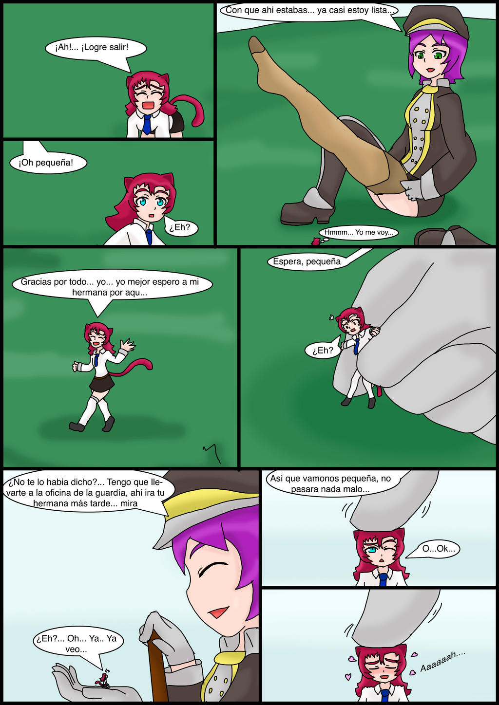 Hermanas Neko: Accidentes page 9 full