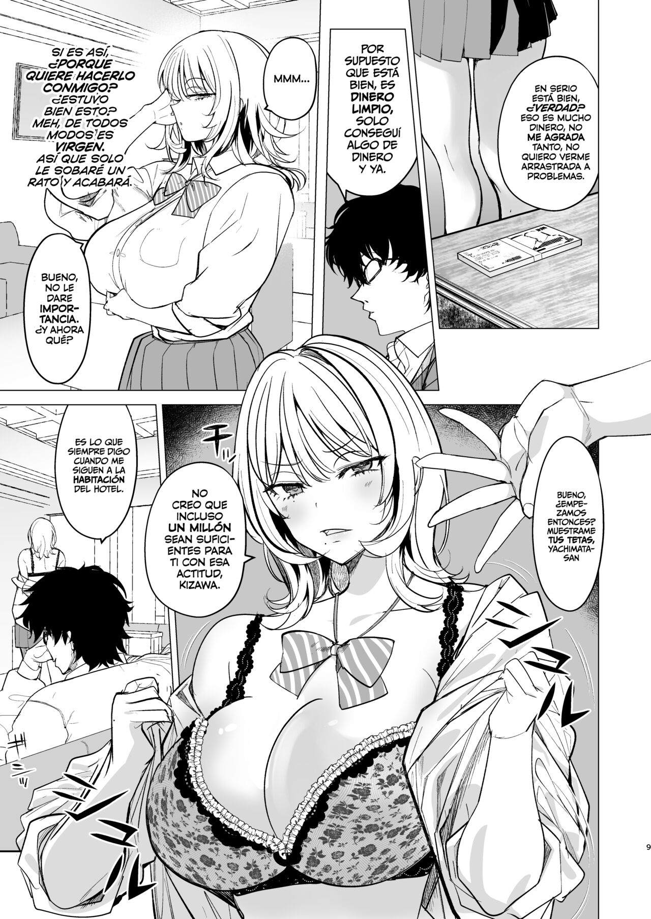Kuzu Onna o Kau | Comprando una Colegiala Puta page 9 full