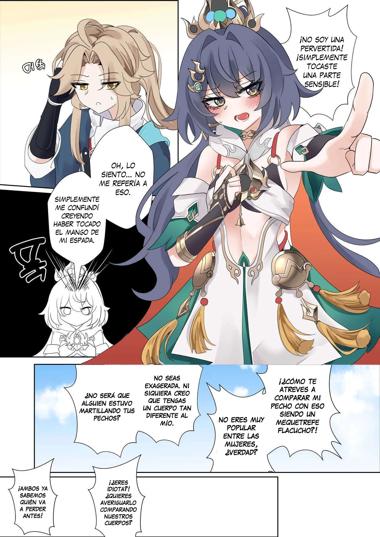 I can't lose to this guy | No Puedo Perder Contra Este Chico page 6 full