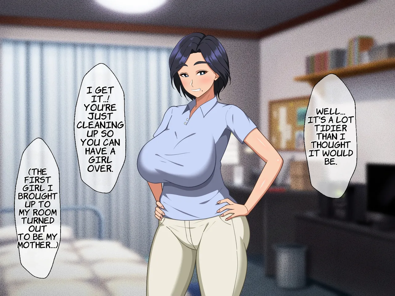 Kimo-tama Kaa-chan ga Mother Complex Musuko no Ikioi ni Makete Oyome-san ni Nacchau Hanashi page 9 full