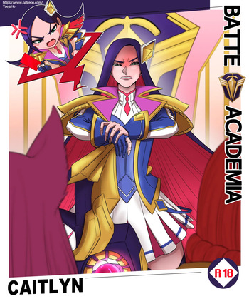 Battle Academia Caitlyn cover