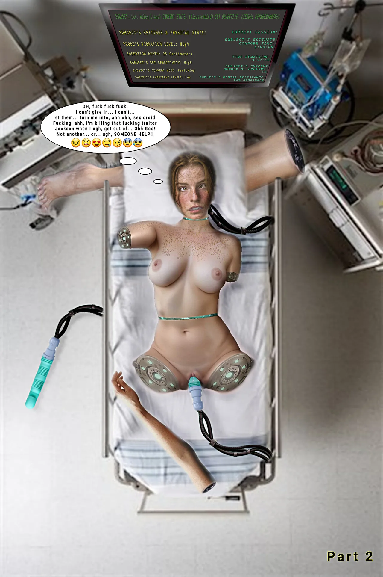 Haley Irons: Captured Android Soldier page 2 full