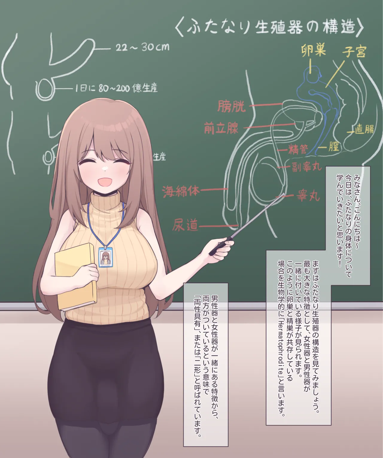 Futanari Sensei page 1 full