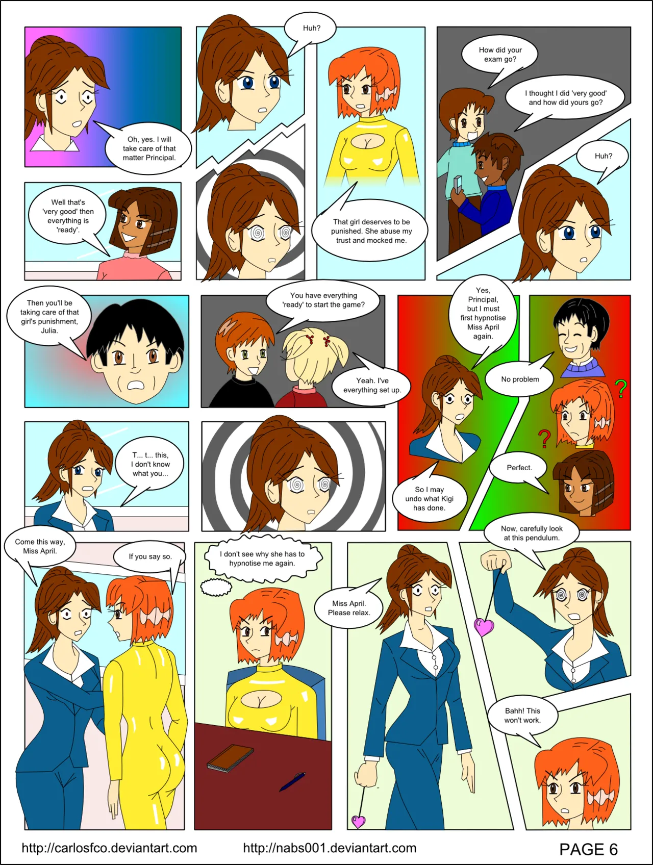 Fembot April 2 Erotic Version page 7 full