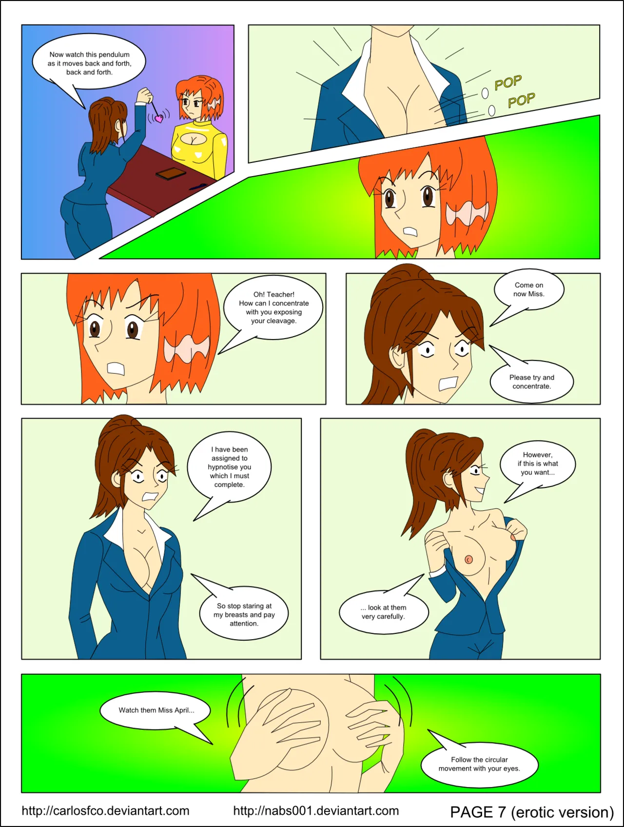 Fembot April 2 Erotic Version page 8 full