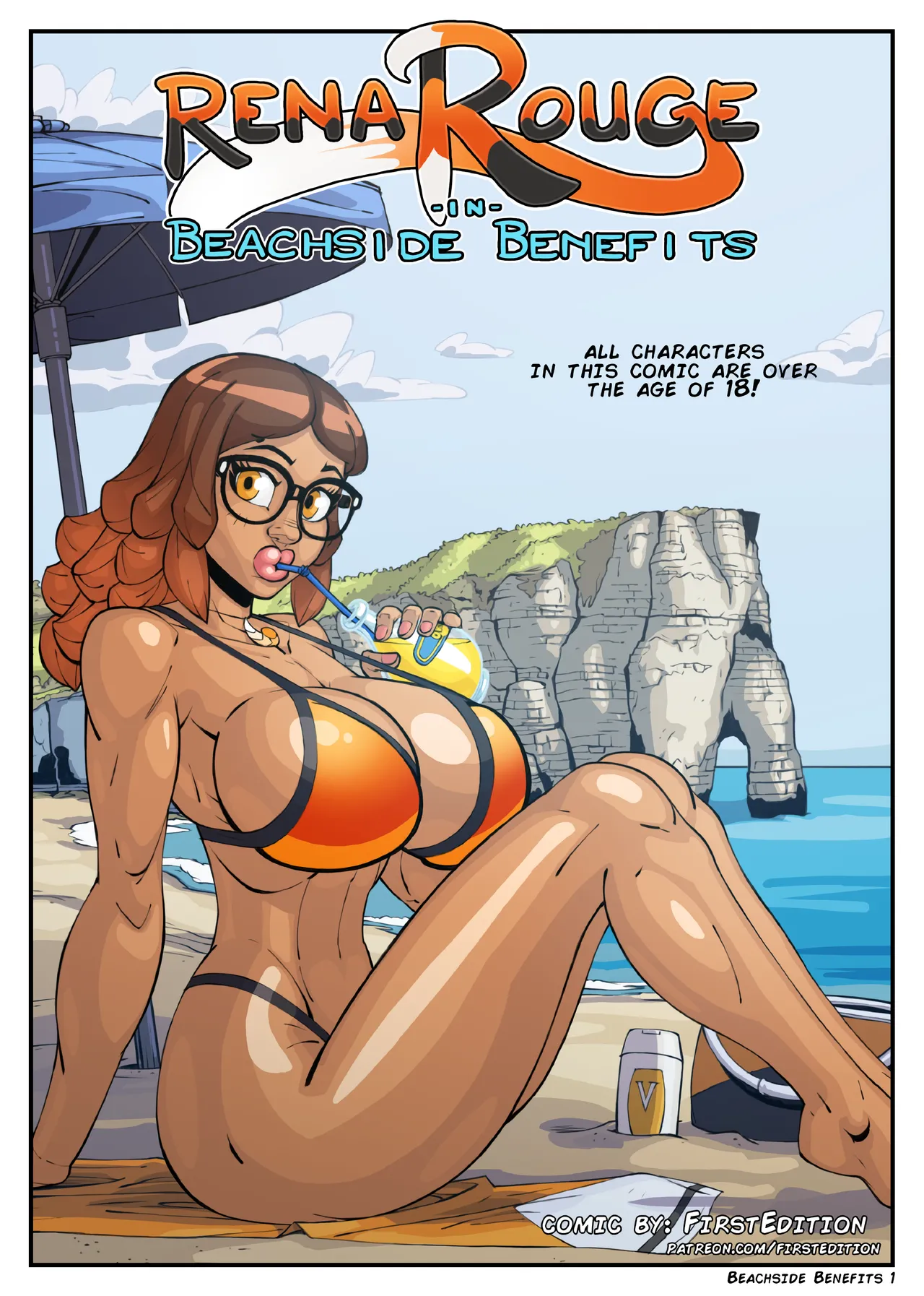 Rena Rouge: Beachside Benefits page 1 full