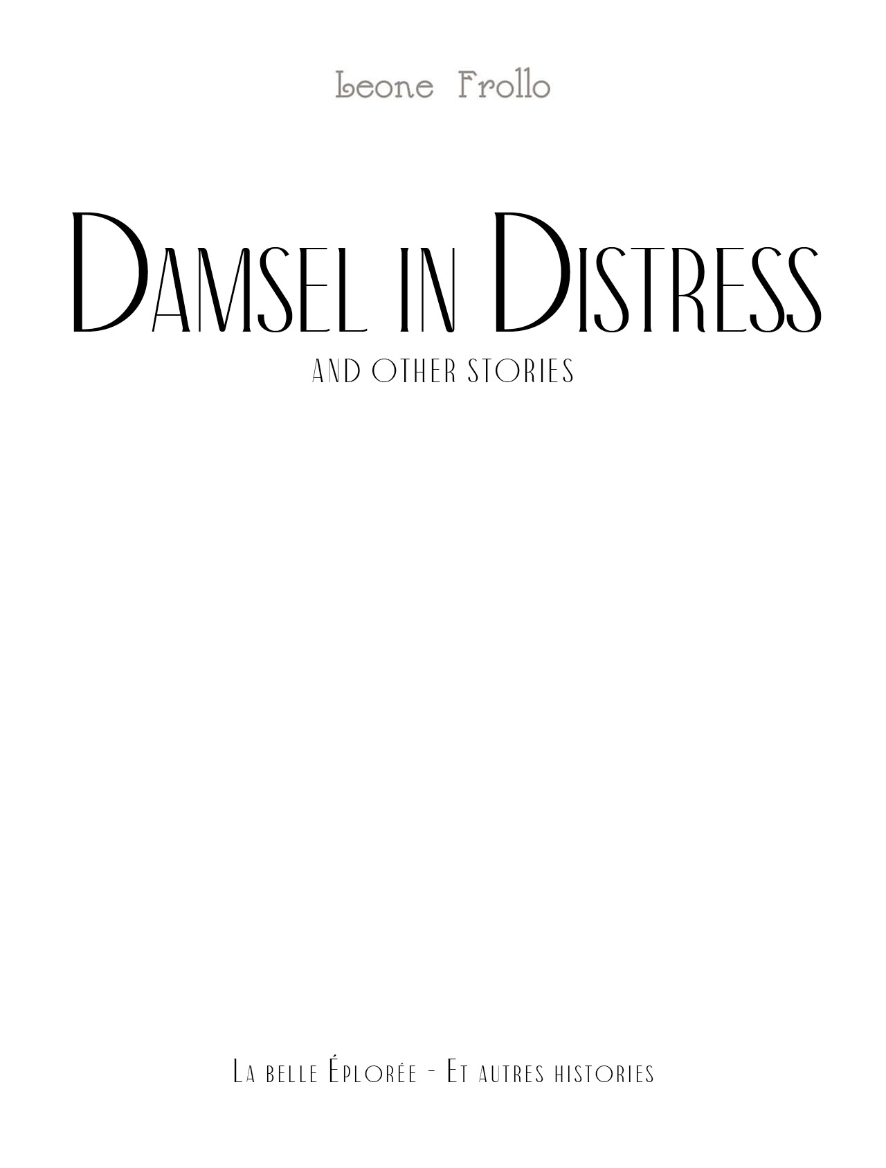 Leone Frollo - Damsel in Distress and Other Stories page 3 full
