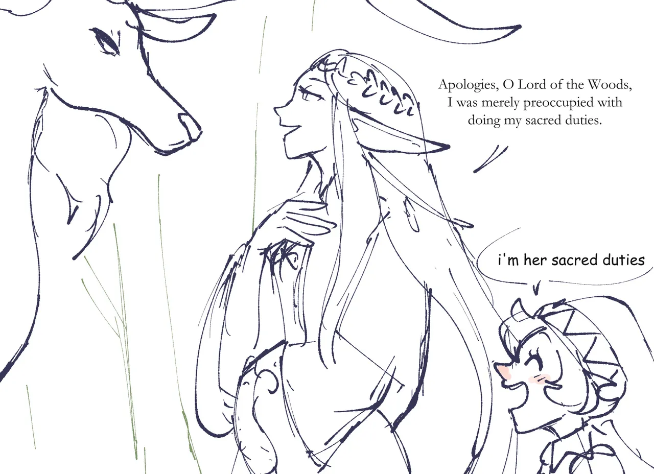 Epic Santa Elf x Fantasy Elf Yuri page 4 full