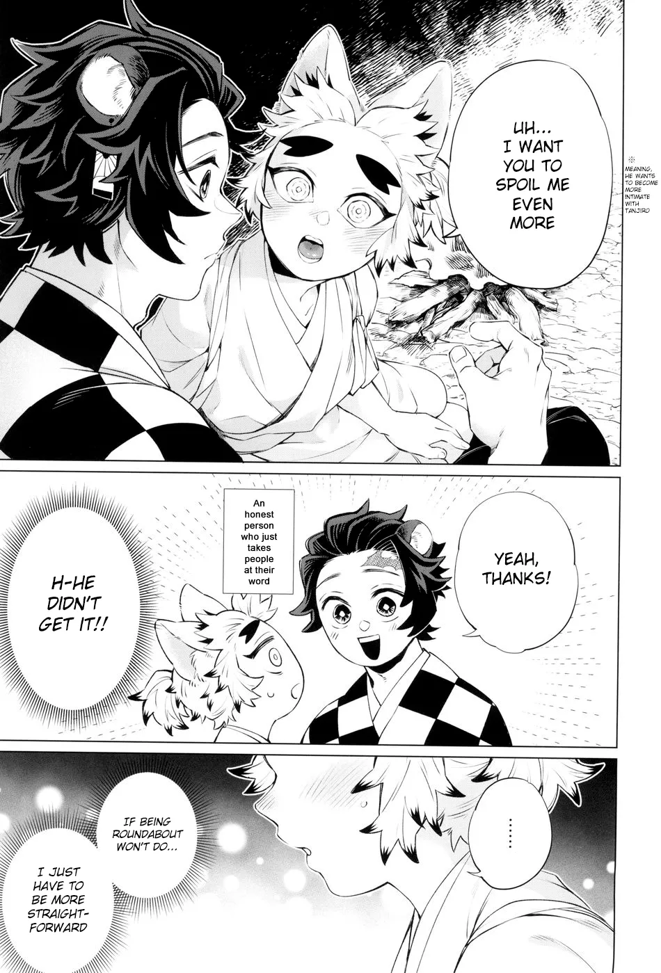 Tanjirou-san Kodomo Atsukai Shinaide Kudasai | Tanjirou-san, Please Don't Treat Me Like a Child page 9 full