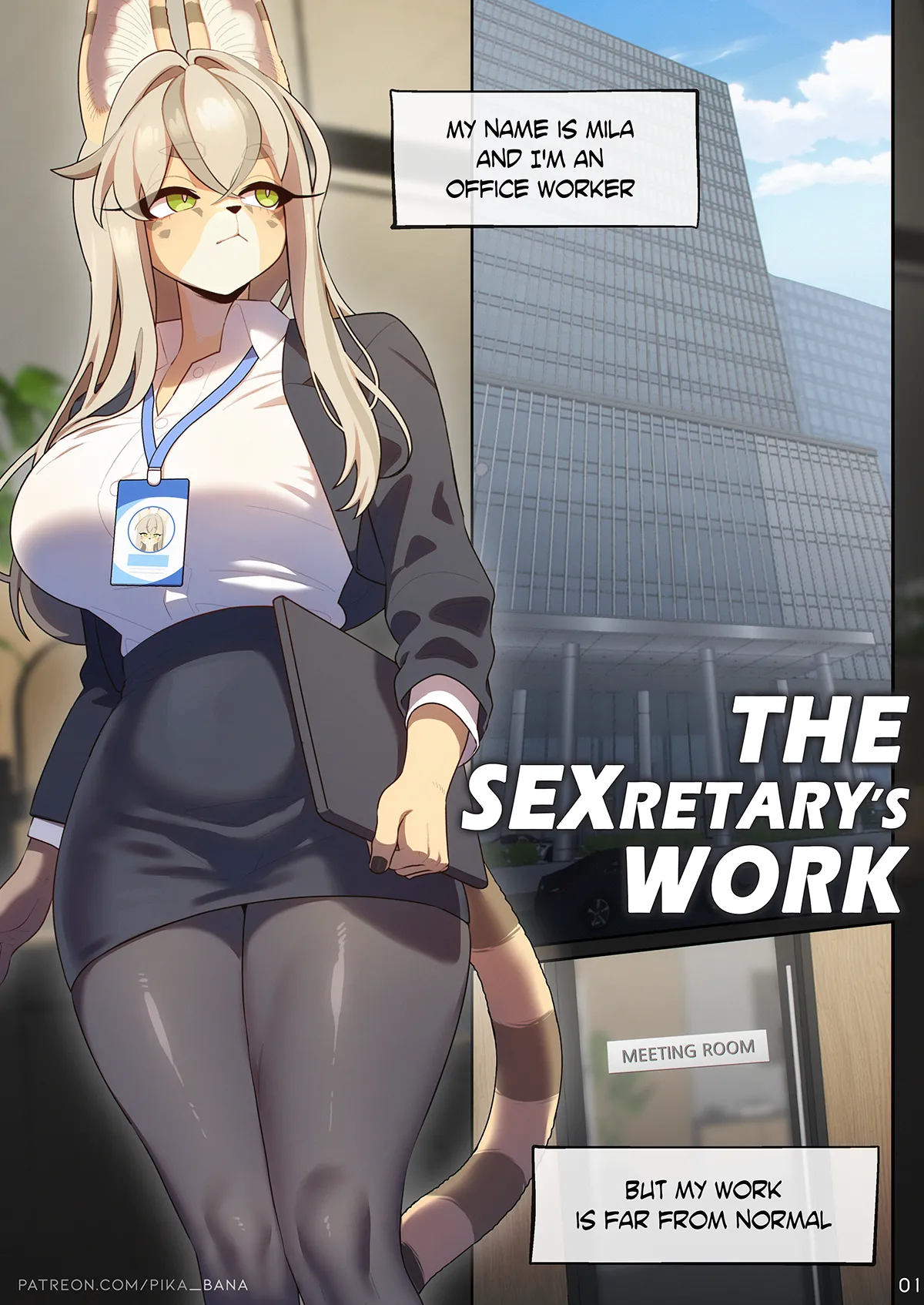 The Sexretary's Work + The Sexret Elevator page 3 full