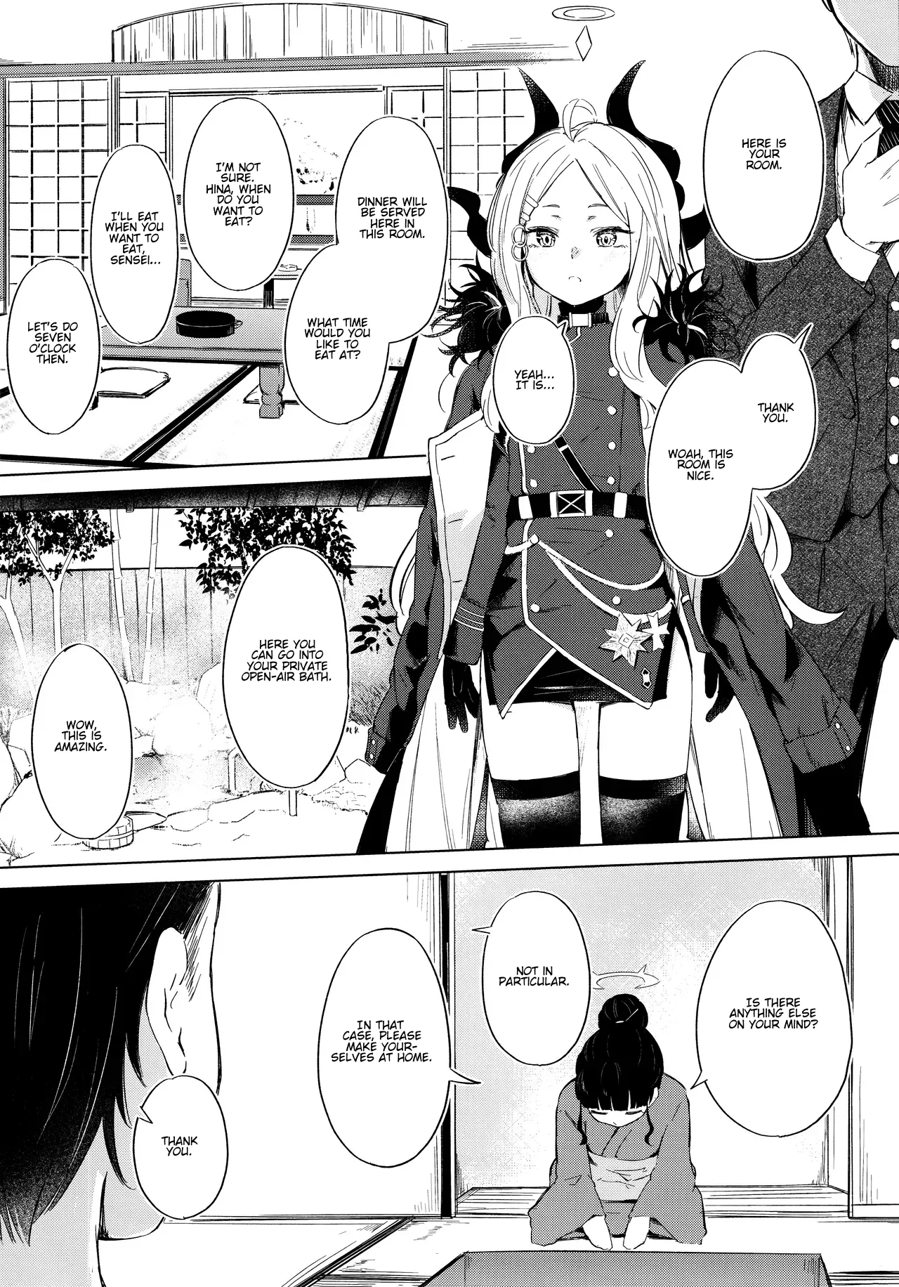 Yukemuri Shimeppori Kojitsu Roten nite Amaenbo Iinchou to | Going to a steamy private outdoor hot spring with a clingy chairwoman page 3 full