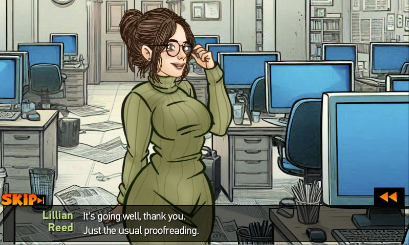 She Means Business game: Lillian's Story - Part 1 page 8 full