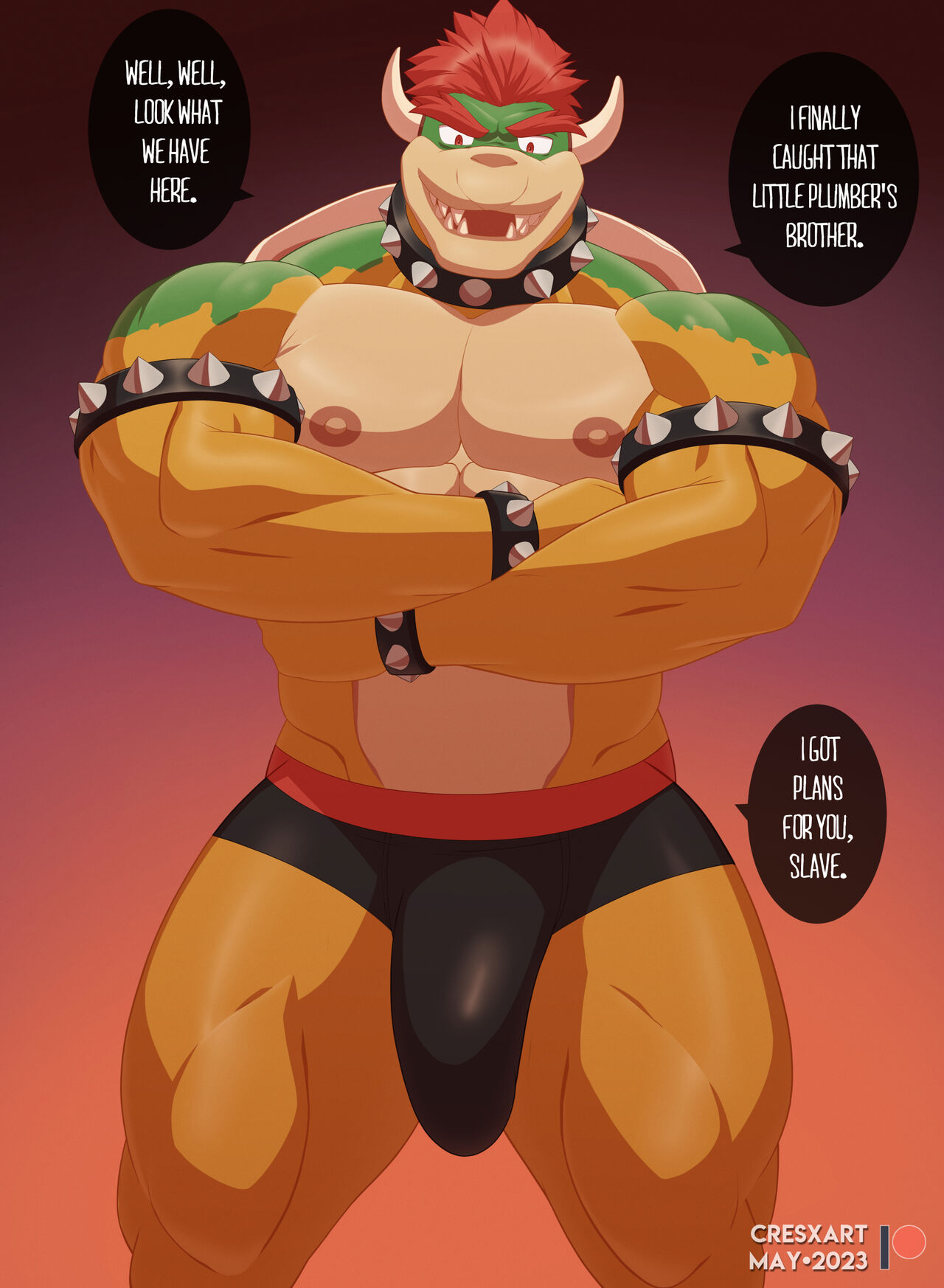 Super Mario Bros. - Bowser x Luigi page 1 full