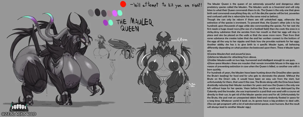 THE MAULER QUEEN page 1 full