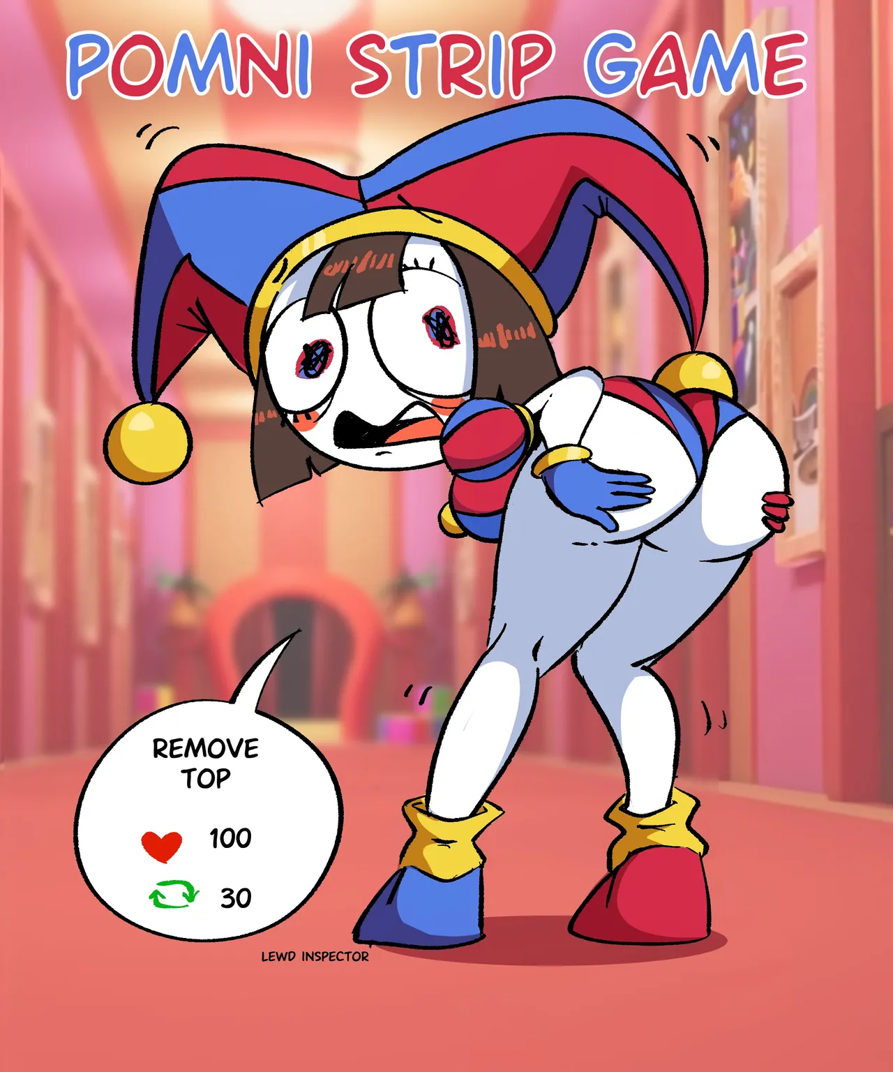 Pomni &amp; Ragatha's Strip Games page 2 full