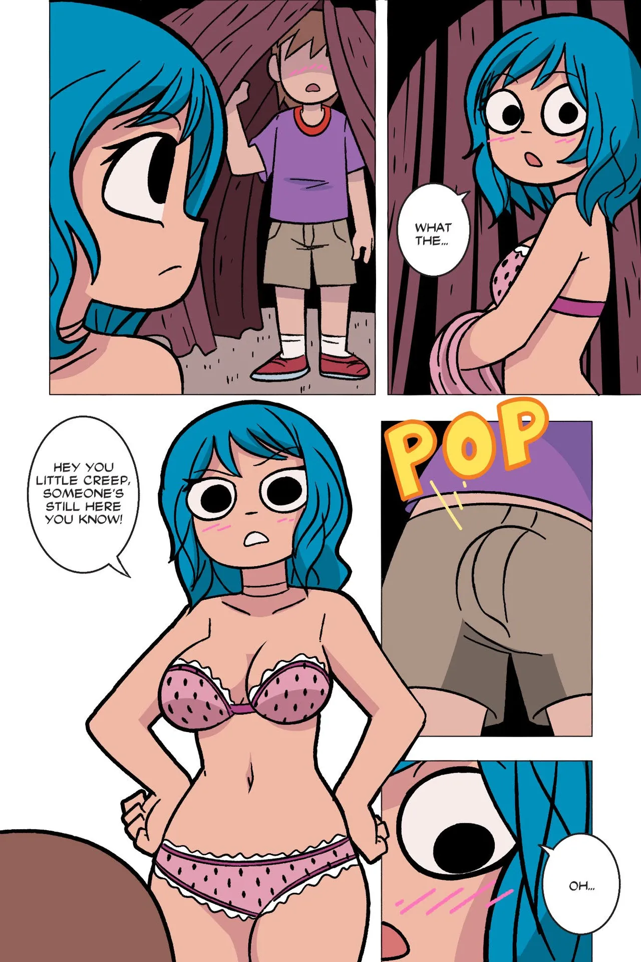 Scott Pilgrim porn: Ramona Flowers X shota page 2 full