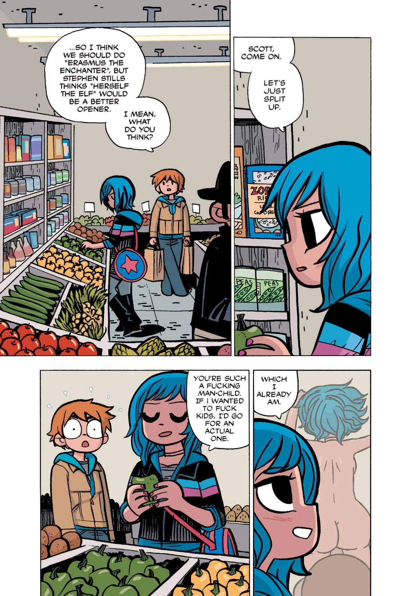 Scott Pilgrim porn: Ramona Flowers X shota page 8 full