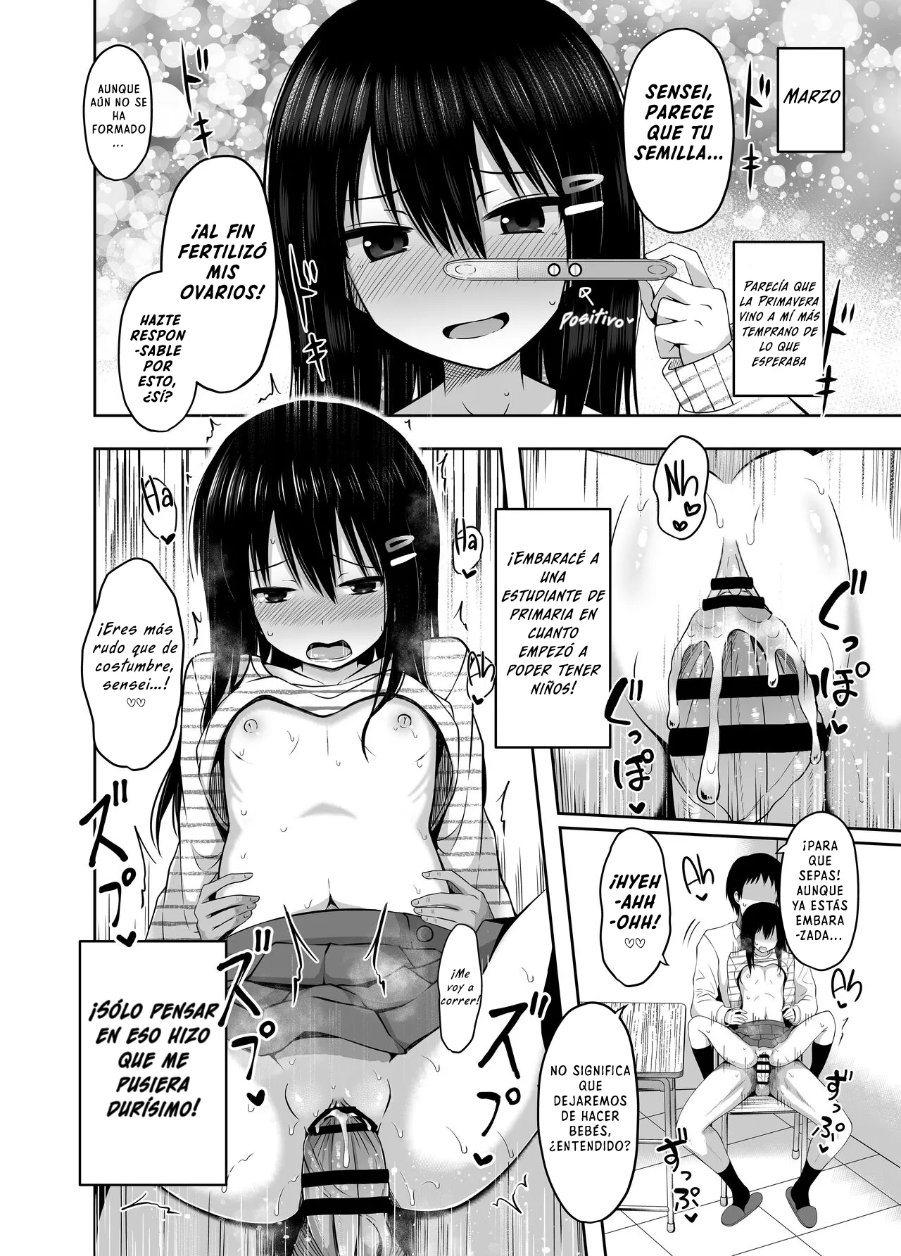 Shougakusei de Ninshin Shite Aka-chan Unjaimashita 1-3.5 | Me Embaracé en la Primaria y Di a Luz a un Bebé Cap. 1-3.5 page 8 full