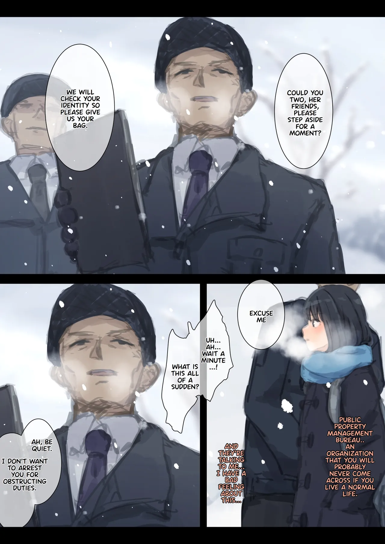 Public property Sex Slave Girl - Ex - Collection in the Snow page 10 full
