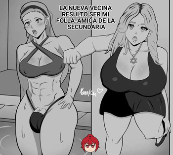 La nueva vecina resultó ser mi folla amiga de la secundaria cover