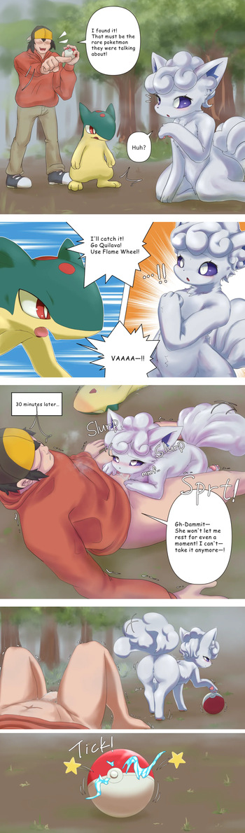 Alolan Vulpix x Trainer cover
