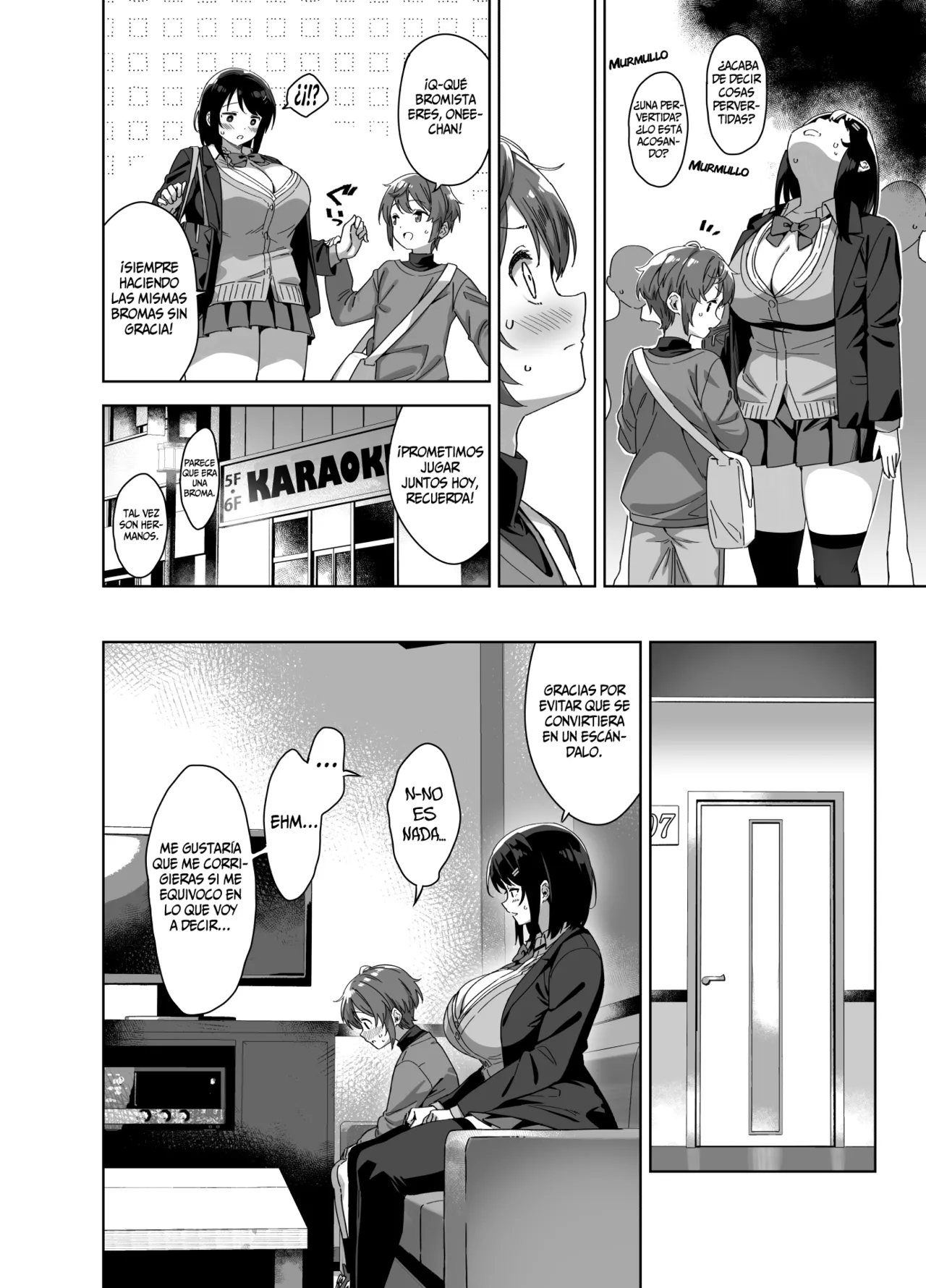 Boku Nerai no Ecchi na Dekkai Onee-san page 8 full