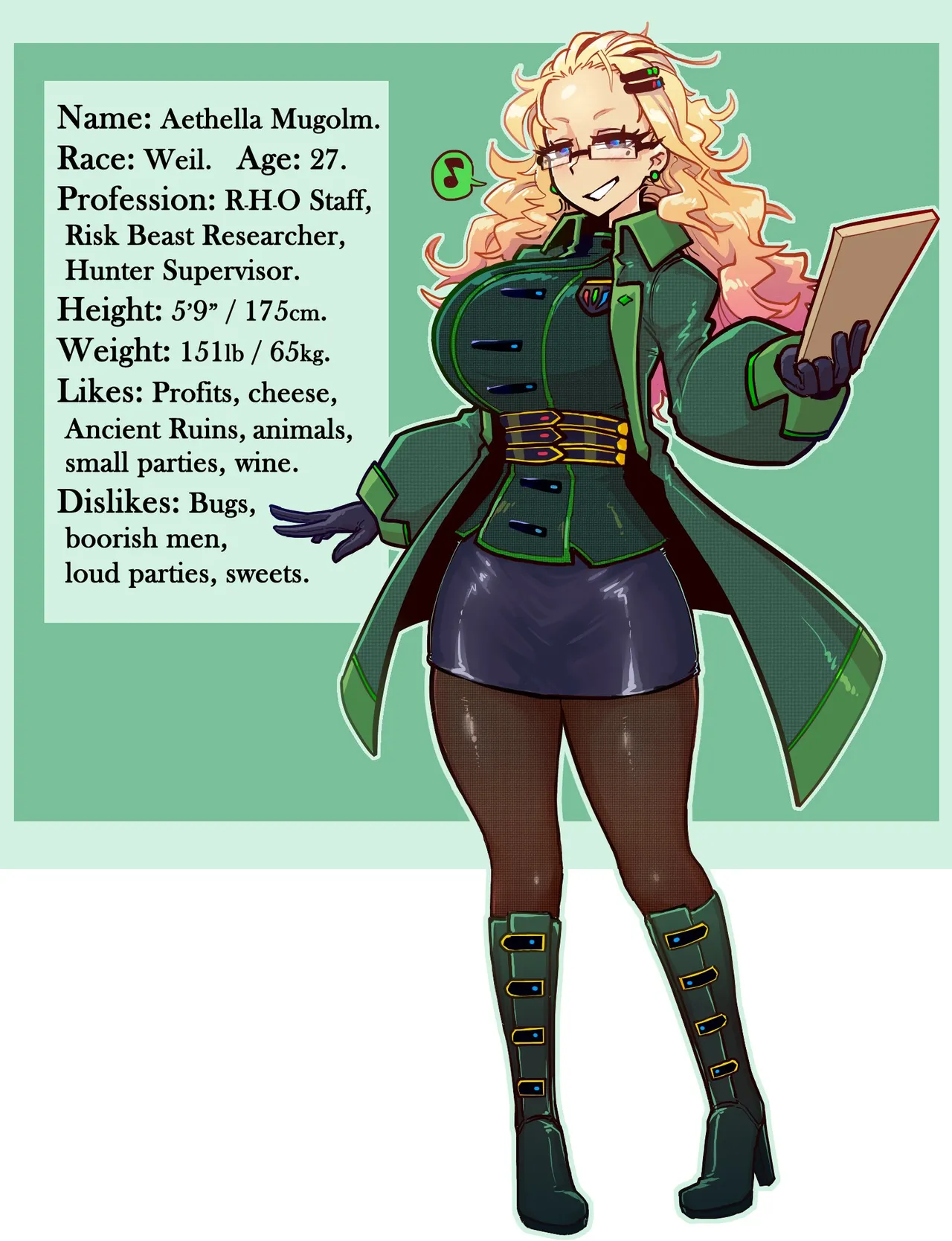 Adventurers Guild Researcher: Aethella Mugolm page 2 full